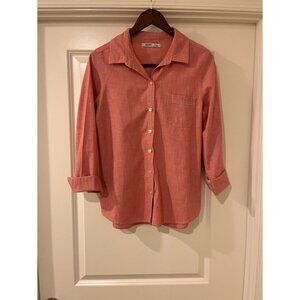 Orange Button Down Shirt